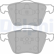 Delphi | Bremsbelagsatz, Scheibenbremse | LP1821