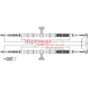 Metzger | Seilzug, Feststellbremse | 11.5944