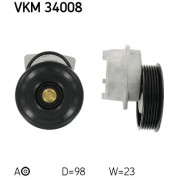 SKF | Spannrolle, Keilrippenriemen | VKM 34008