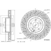 Metzger | Bremsscheibe | 6110233