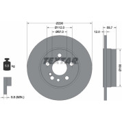 Textar | Bremsscheibe | 92056900