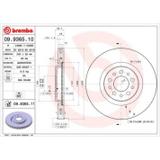 Brembo | Bremsscheibe | 09.9365.11