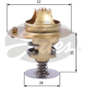 Gates | Thermostat, Kühlmittel | TH14178G1