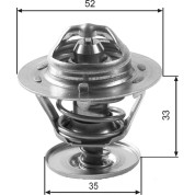 Gates | Thermostat, Kühlmittel | TH12592G1