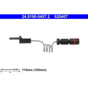 ATE | Warnkontakt, Bremsbelagverschleiß | 24.8190-0407.2