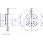 Delphi | Bremsscheibe | BG4107