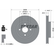 Textar | Bremsscheibe | 92166803