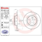 Brembo | Bremsscheibe | 08.A612.41