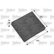 Valeo | Filter, Innenraumluft | 698802