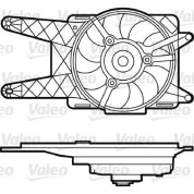 Valeo | Lüfter, Motorkühlung | 698562