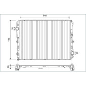 Valeo | Kühler, Motorkühlung | 701141