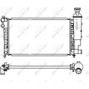 NRF | Kühler, Motorkühlung | 58920