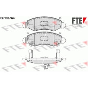 FTE | Bremsbelagsatz, Scheibenbremse | 9010550