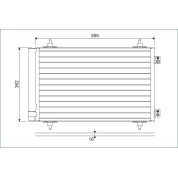 Valeo | Kondensator, Klimaanlage | 814366