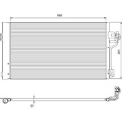 Valeo | Kondensator, Klimaanlage | 814391