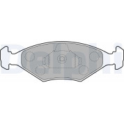 Delphi | Bremsbelagsatz, Scheibenbremse | LP1854