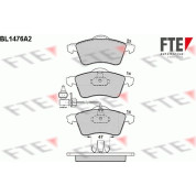 FTE | Bremsbelagsatz, Scheibenbremse | 9010206