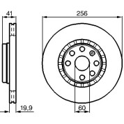 BOSCH | Bremsscheibe | 0 986 478 535