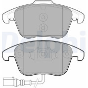 Delphi | Bremsbelagsatz, Scheibenbremse | LP2110