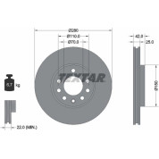 Textar | Bremsscheibe | 92091903