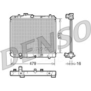 Denso | Kühler, Motorkühlung | DRM47004