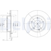 Delphi | Bremsscheibe | BG3394