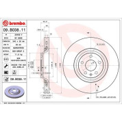 Brembo | Bremsscheibe | 09.B038.11