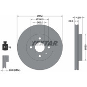 Textar | Bremsscheibe | 92204503