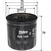 Valeo | Ölfilter | 586144