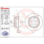 Brembo | Bremsscheibe | 08.5569.21