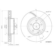 Metzger | Bremsscheibe | 6110573