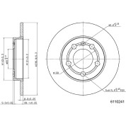 Metzger | Bremsscheibe | 6110241