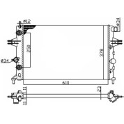 NRF | Kühler, Motorkühlung | 50562A