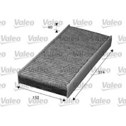 Valeo | Filter, Innenraumluft | 715570