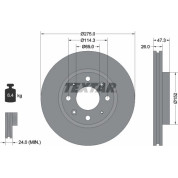 Textar | Bremsscheibe | 92136700