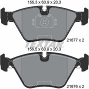 Textar | Bremsbelagsatz, Scheibenbremse | 2167703