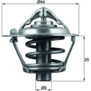 Mahle | Thermostat, Kühlmittel | TX 113 82D