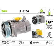 Valeo | Kompressor, Klimaanlage | 813206