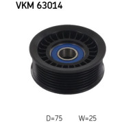 SKF | Umlenk-/Führungsrolle, Keilrippenriemen | VKM 63014