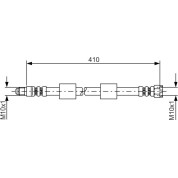 BOSCH | Bremsschlauch | 1 987 476 650