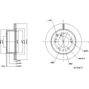 Metzger | Bremsscheibe | 6110471