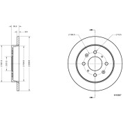 Metzger | Bremsscheibe | 6110857