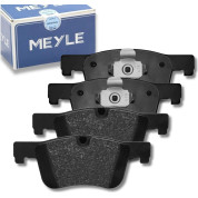 Meyle | Bremsbelagsatz, Scheibenbremse | 025 255 0618