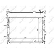 NRF | Kühler, Motorkühlung | 53846
