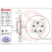 Brembo | Bremsscheibe | 09.C549.11