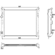 NRF | Kühler, Motorkühlung | 53032