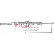 Metzger | Seilzug, Feststellbremse | 10.6023
