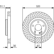 BOSCH | Bremsscheibe | 0 986 479 A59