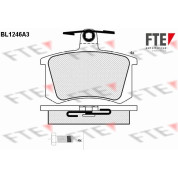 FTE | Bremsbelagsatz, Scheibenbremse | 9010072