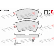 FTE | Bremsbelagsatz, Scheibenbremse | 9010478